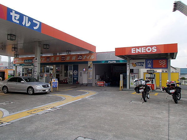 敦賀のＥＮＥＯＳで給油